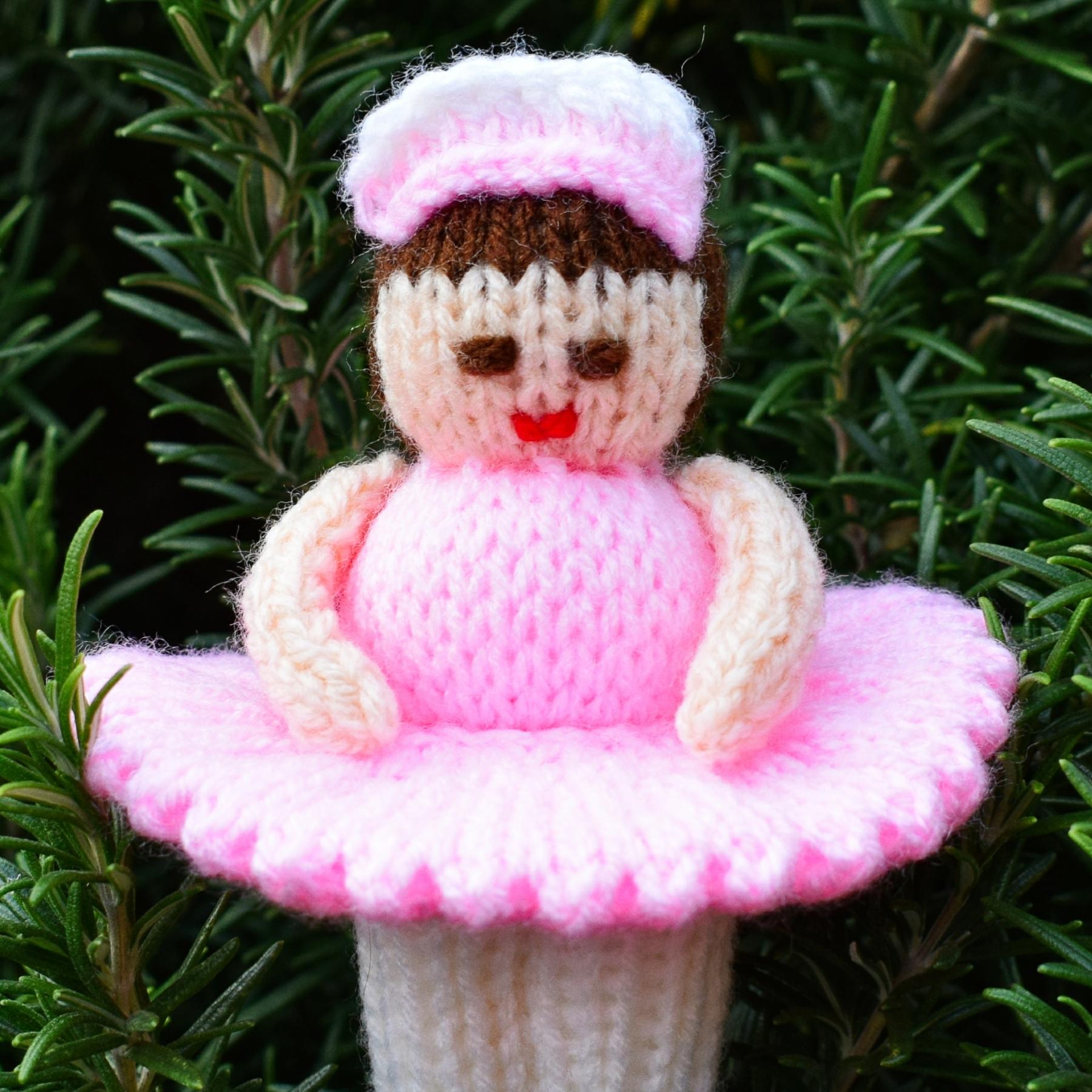 Charlotte the Ballerina Doll Knitting Pattern - Toy Knitting Pattern