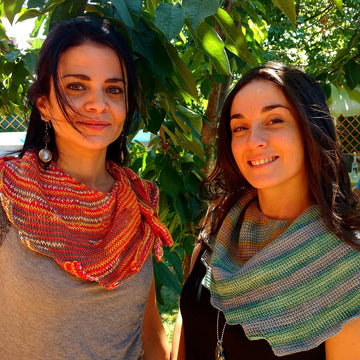 Dragon tail shawl