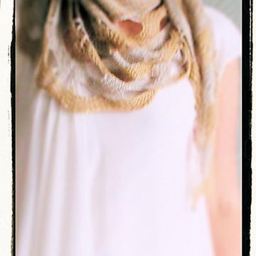 Pebbles on a Beach Shawl