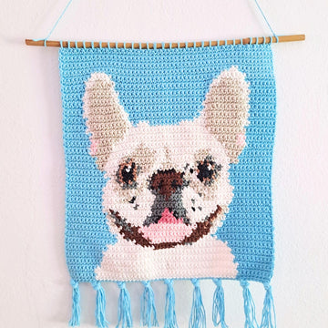 French Bulldog Tapestry Wall Hanging
