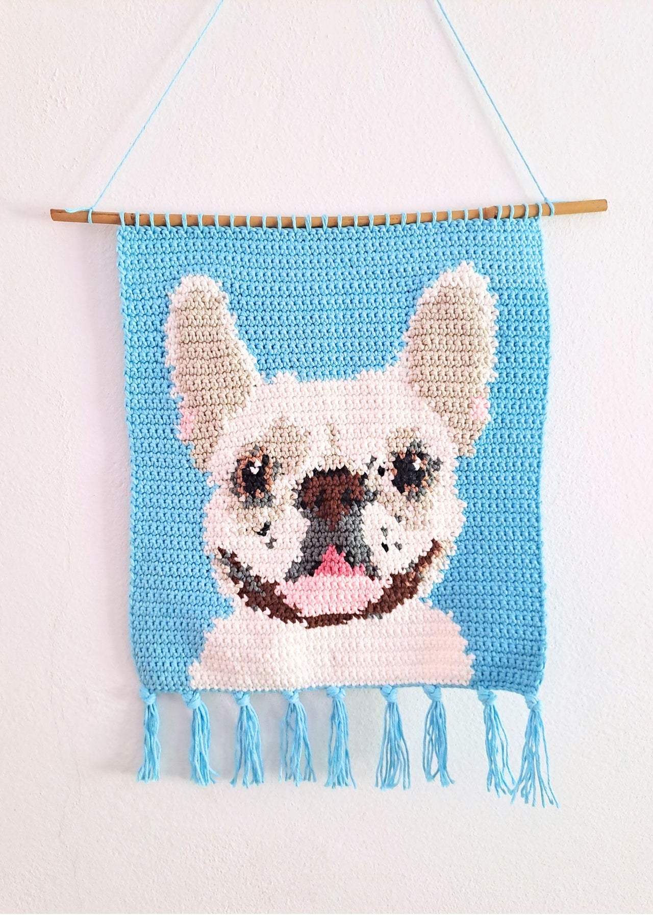 French Bulldog Tapestry Wall Hanging