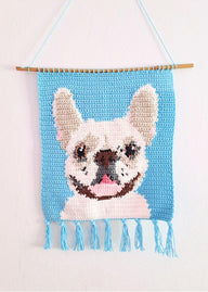 French Bulldog Tapestry Wall Hanging