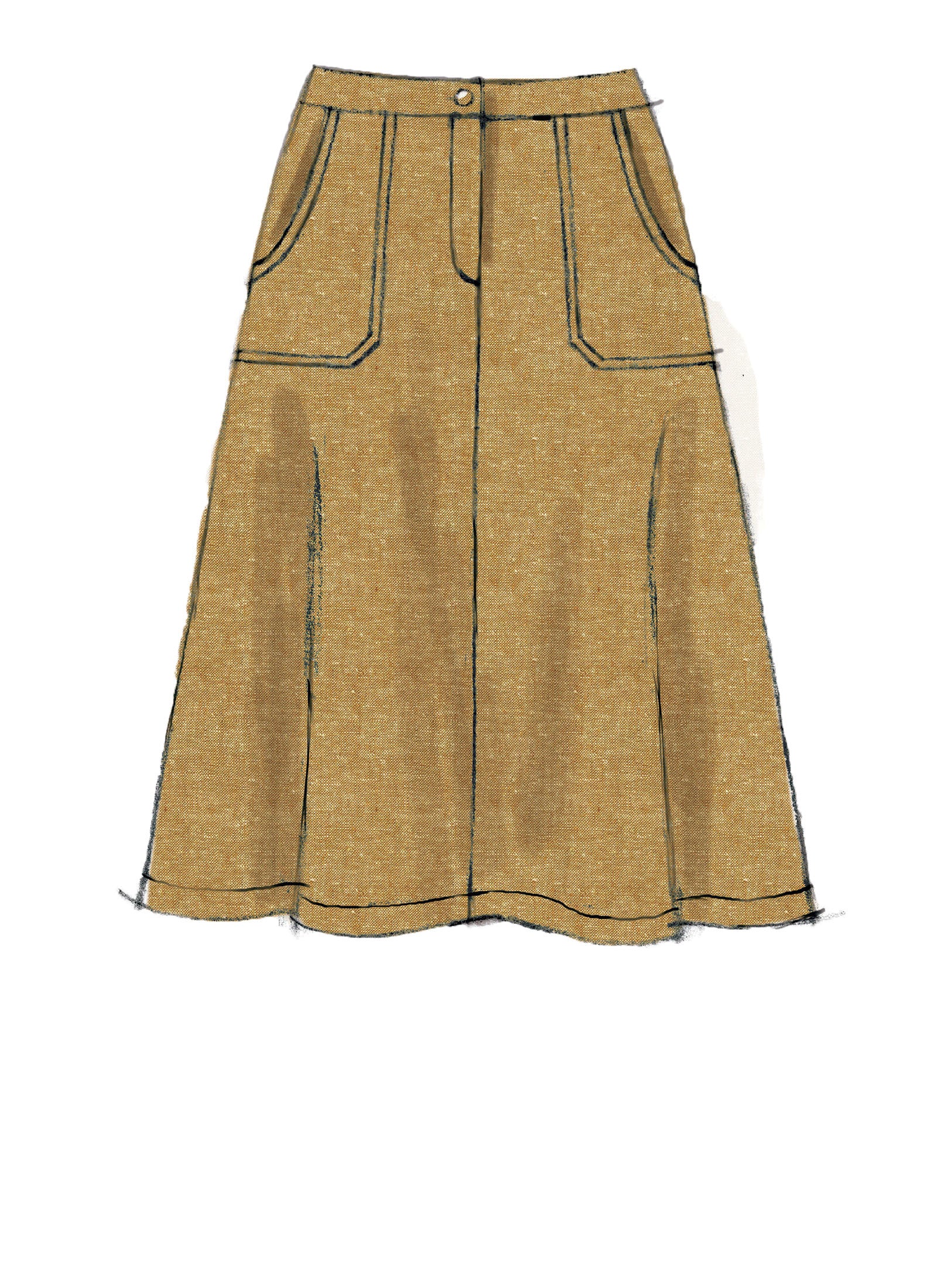 McCall's Misses' Flared Skirts, Shorts and Culottes M7475 - Sewing Pattern
