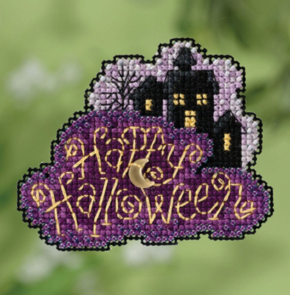 Mill Hill Moonlit Night Ornament Cross Stitch Kit - 7.62cm x 6.35cm
