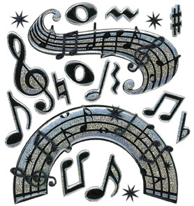 Jolee's Boutique Dimensional Stickers - Music Notes