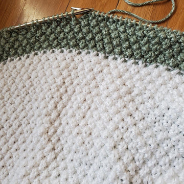 Cozy Colorblock Blanket