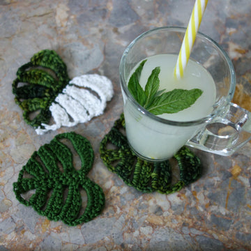Monstera Leaf Coasters