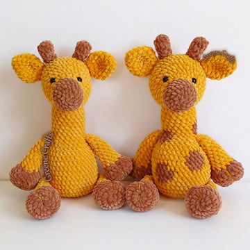 Crochet Giraffe Plushie - Toy Crochet Pattern