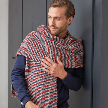 Wolfe Scarf in Rowan Softyak DK - ZB296-00014-UK - Downloadable PDF