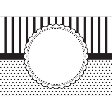 CGull Embossing Folder 5"X7" - Circle Frame