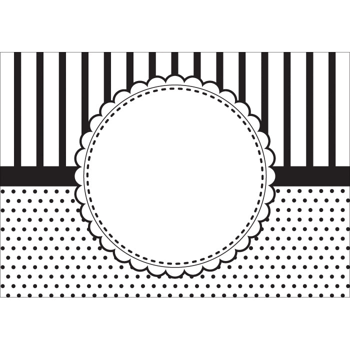 CGull Embossing Folder 5"X7" - Circle Frame