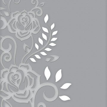 Spellbinders Cutting Embossing Folders - Rose Flourish