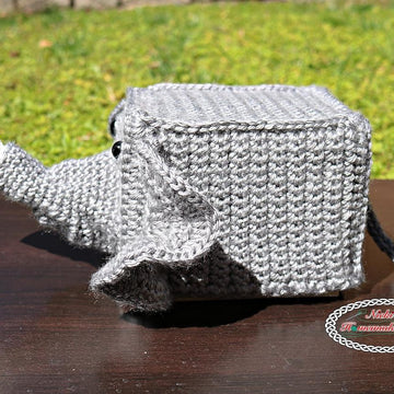 Elephant Tissue Box Cover