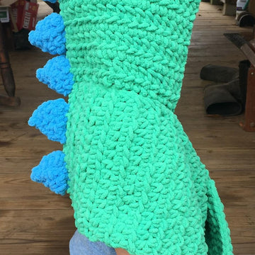 Stegosaurus Hooded Scarf