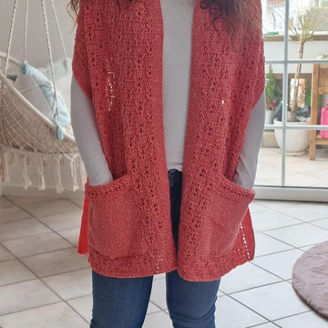 Häkelanleitung für den Taschenschal "Hygge"