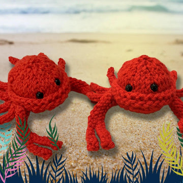 Crab Knitting Pattern