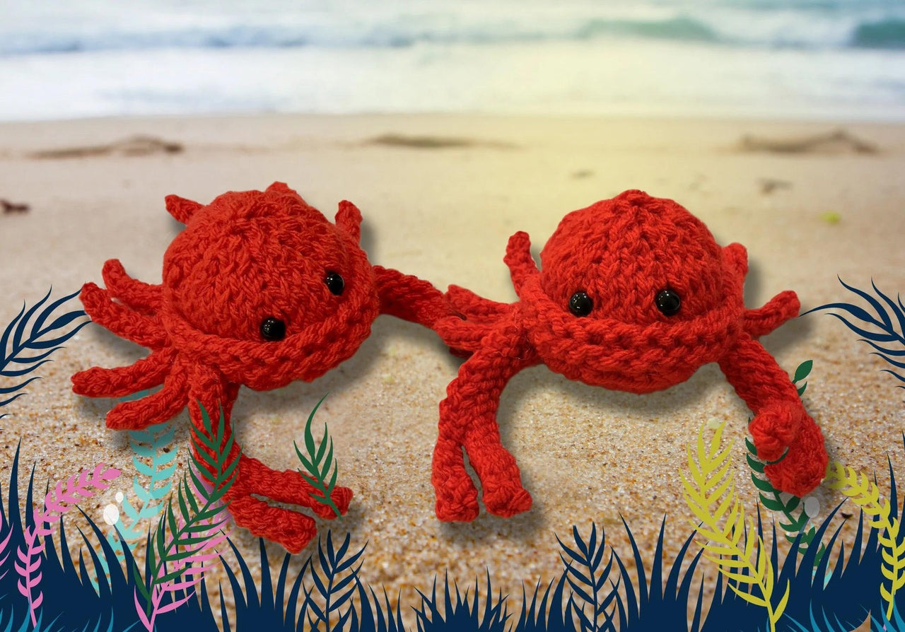 Crab Knitting Pattern