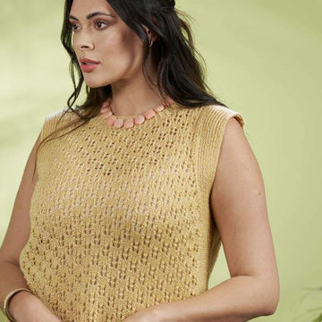 Caprice Top in West Yorkshire Spinners Elements DK - DBP0208 - Downloadable PDF