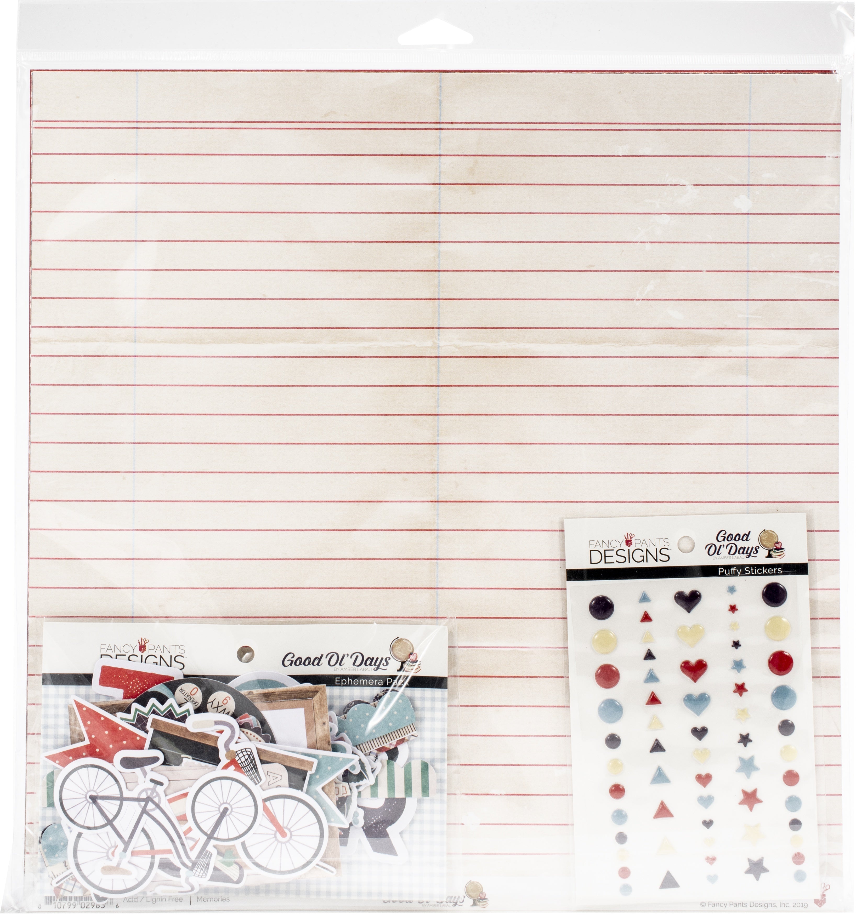 Foundations Decor Fancy Pants Designs Collection Kit 12"X12" - Good Ol' Days