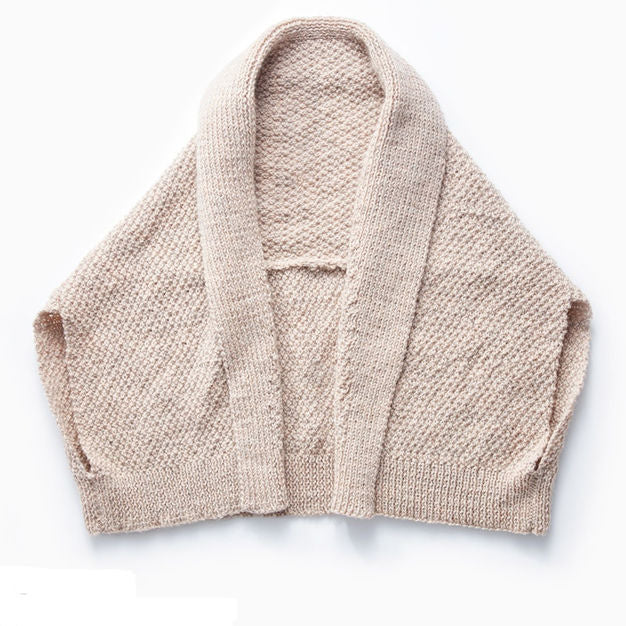 Knit Envelope Cardigan in Patons Classic Wool Worsted - PAK0107-001893M - Downloadable PDF\n\n