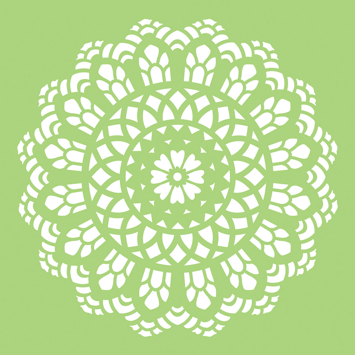 Kaisercraft Designer Template 6"X6" - Mandala