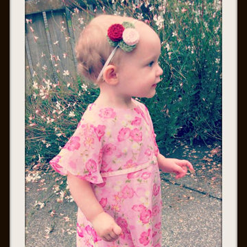 Spiral Rose Headband