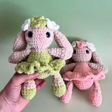 Crochet Bunny Ballerina