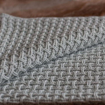 Hessian Baby Blanket