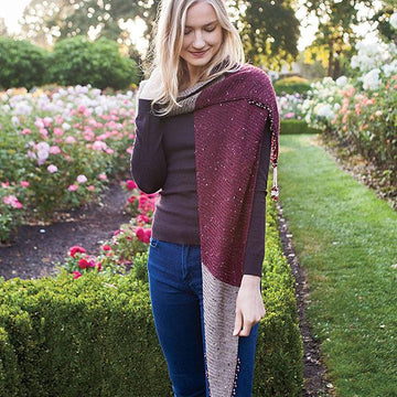 Braided and Beaded Scarf
