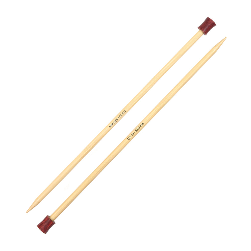 Craftsy 10 Inch Bamboo Single Point Needles - (1 Pair)