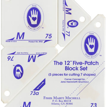 Marti Michell Set M Perfect Patchwork Quilting Template