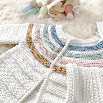 Size 6-9 months - Ginger Crochet Jacket