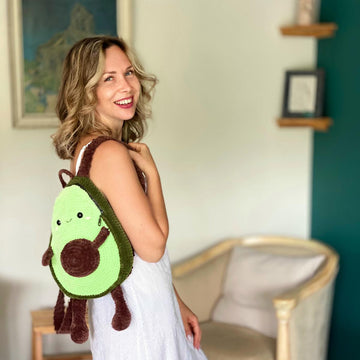 Backpack Avocado for kids
