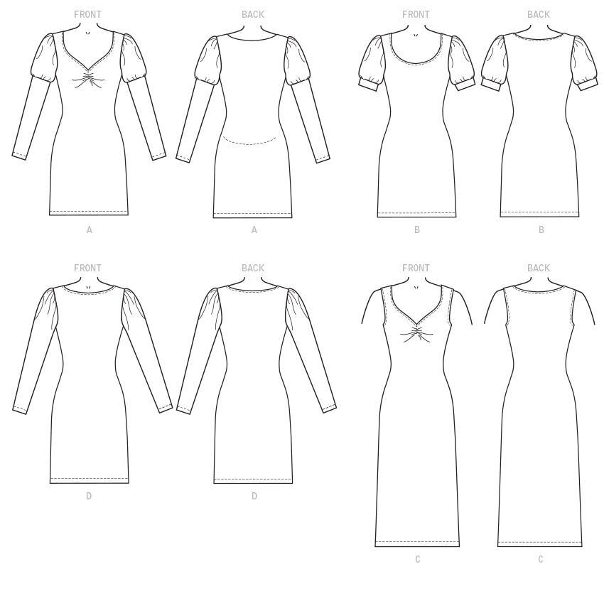 McCall's Misses' Dresses M7967 - Sewing Pattern