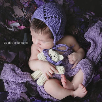 Chevron Lace Bonnet W
