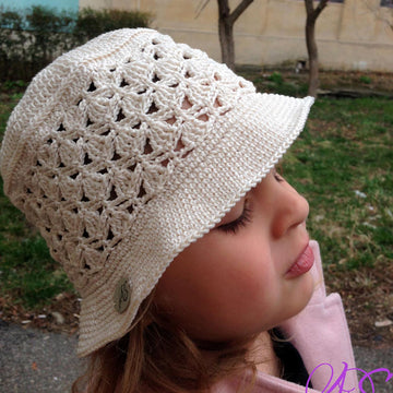 Sun Hat for Kids Summer Hat Crochet Pattern