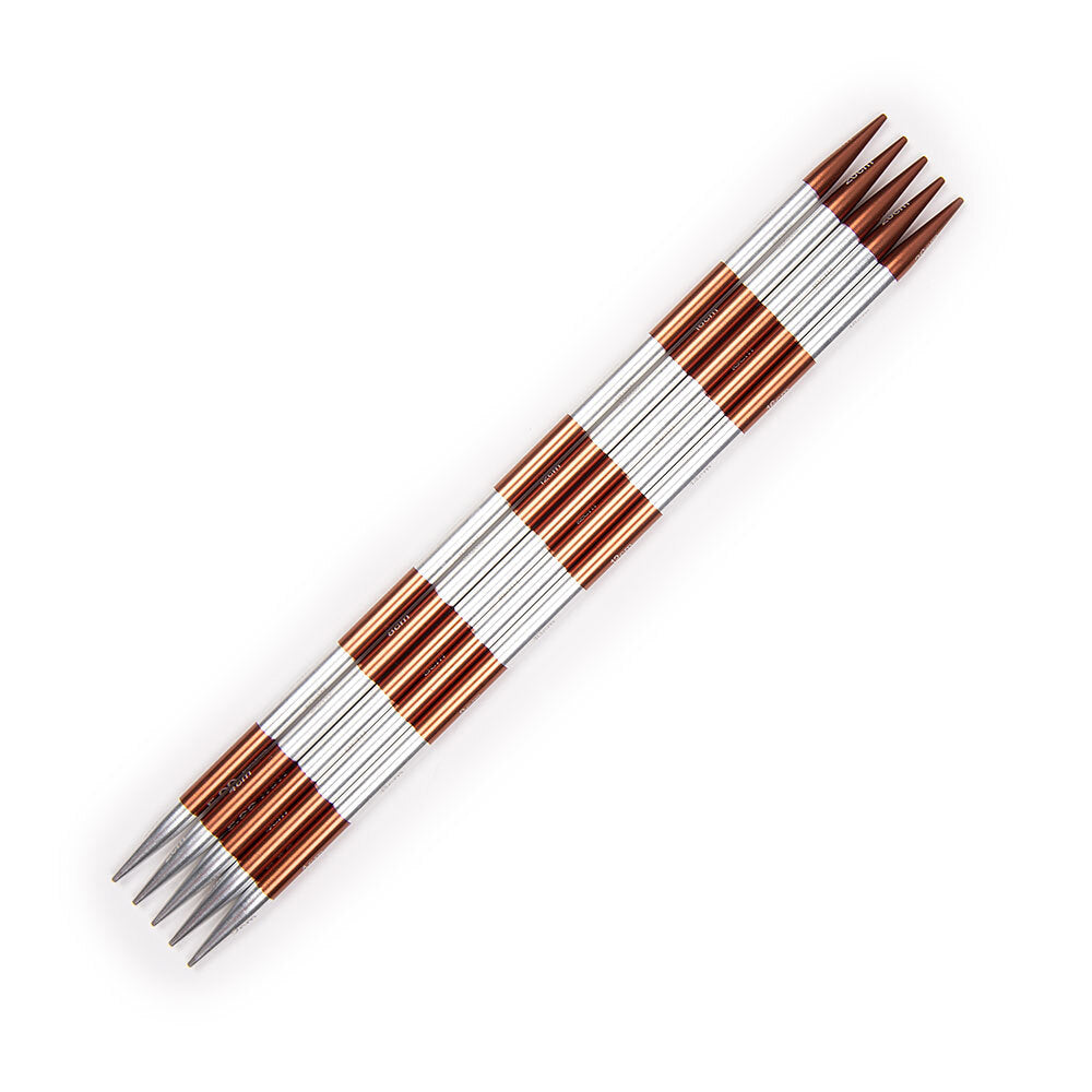 KnitPro Smartstix Sienna Double Point Needles 20cm (8in) (Set of 5)