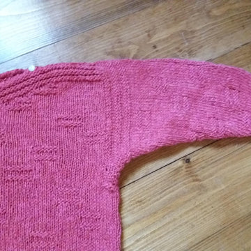 LUCIANA, lovely rustic jumper for girls