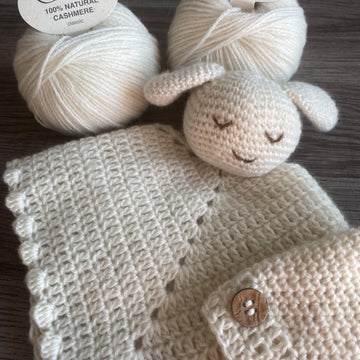 Cashmere Comforter and Beanie