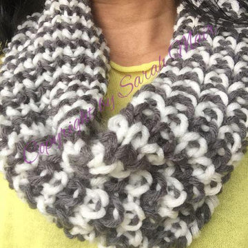 Chunky Winter Knitted Scarf