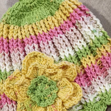 Vintage Look Flower Girl Hat
