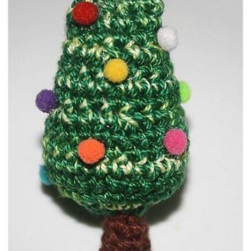 Crochet Christmas Tree Ornament Pattern Amigurumi Decorations