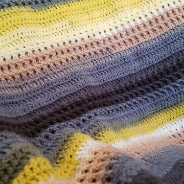 Tire Tracks Afghan