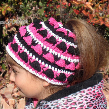 Colored Ponytail Hat
