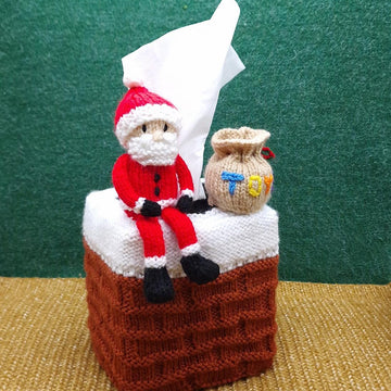 "Santa's Delivery" Tissue Box Cover
