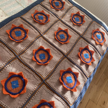 Lotus Patchwork Afghan
