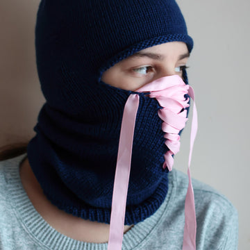 Lace Me Up Balaclava for DK