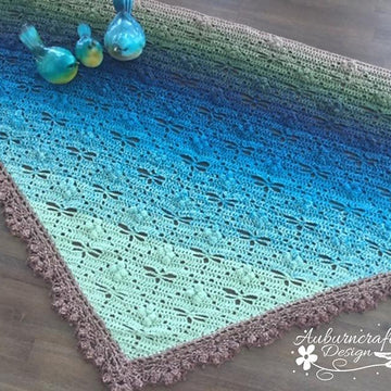 On The Wings of a Dragonfly Shawl