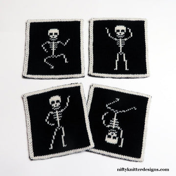 Spooky Scary Skeleton Potholders