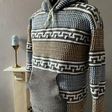 Keystone Linen Stitch Hoodie